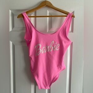 Barbie Women’s Bubble Gum Pink Leotard/Bathing Suit No Size